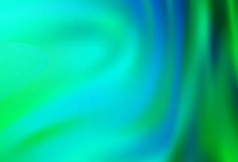 Light Green vector glossy abstract backdrop. Stock Illustration