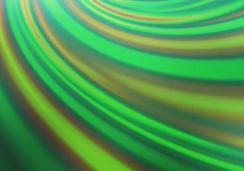 Light Green vector glossy bokeh pattern. イラスト素材