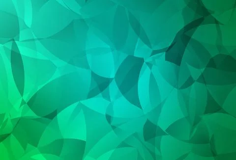 Light Green vector gradient triangles pattern. イラスト素材