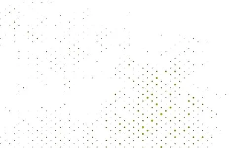 Light Green vector layout with circle shapes. Illustrazione stock