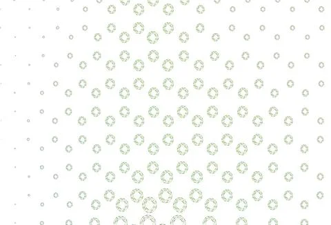 Light green vector layout with circle shapes. Ilustración de archivo