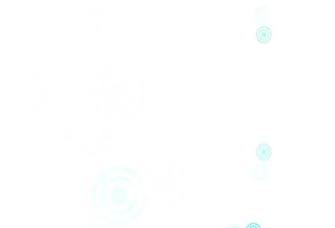 Light Green vector layout with circle shapes. Stock Illustration