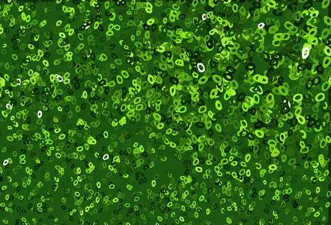 Light Green vector layout with circle shapes. Illustrazione stock