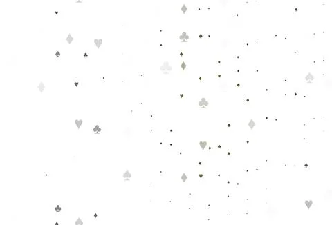 Light Green vector layout with elements of cards. 库存插图