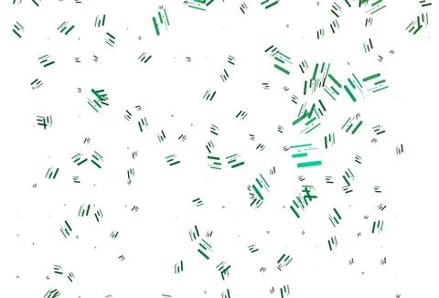 Light Green vector layout with flat lines. Stock Illustration