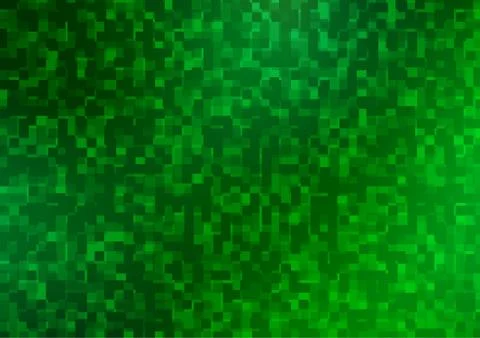 Light Green vector layout with lines, rectangles. Stock Illustration