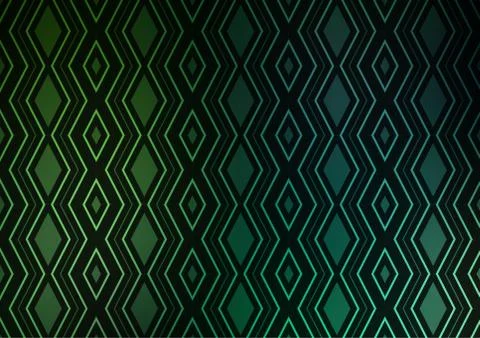 Light Green vector layout with lines, rectangle. 스톡 일러스트