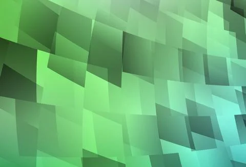 Light Green vector layout with lines, rectangles. 스톡 일러스트