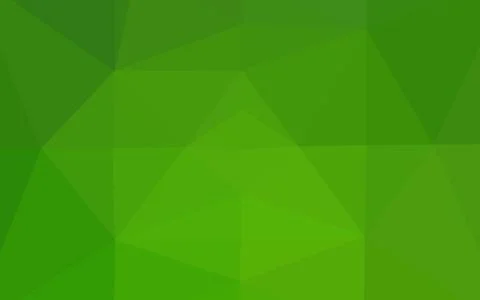 Light Green vector low poly layout. Stock Illustration