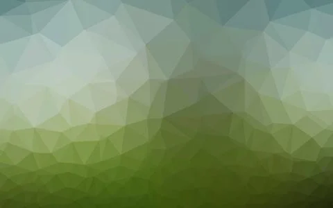 Light Green vector low poly cover. イラスト素材