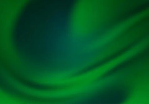 Light Green vector modern bokeh pattern. Illustrazione stock