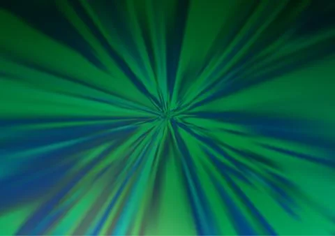 Light Green vector modern bokeh pattern. Stockillustratie