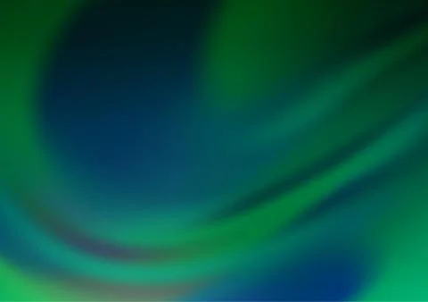 Light Green vector modern bokeh pattern. Illustrazione stock