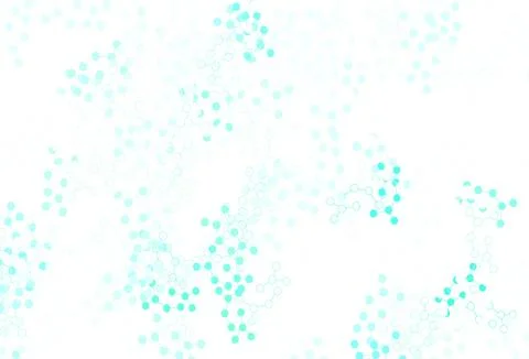 Light Green vector pattern with artificial intelligence network. Illustrazione stock