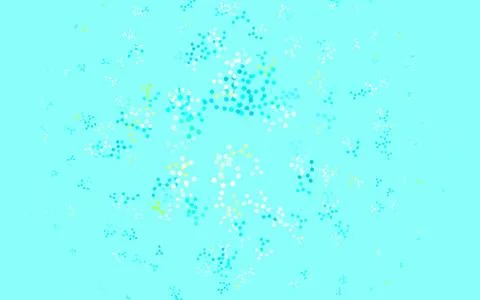 Light Green vector pattern with artificial intelligence network. Stock Illustration