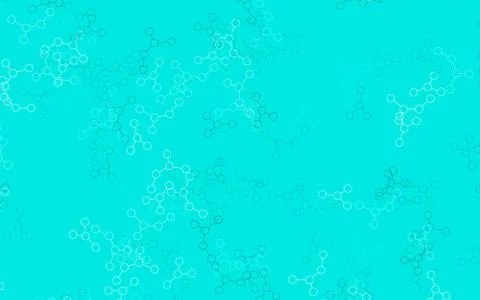 Light Green vector pattern with artificial intelligence network. イラスト素材
