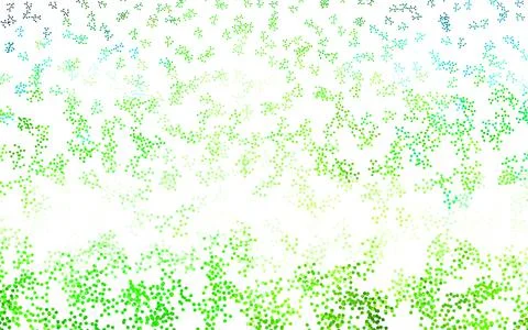 Light Green vector pattern with artificial intelligence network. Stock Illustration