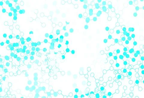 Light Green vector pattern with artificial intelligence network. Stock Illustration