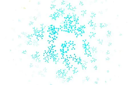 Light Green vector pattern with artificial intelligence network. Stockillustratie