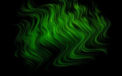 Light Green vector pattern with bent ribbons. イラスト素材