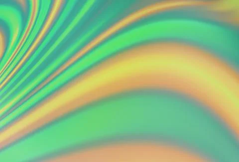 Light Green vector pattern with bent ribbons. イラスト素材