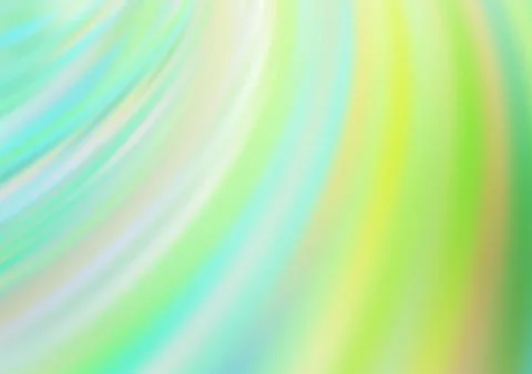 Light Green vector pattern with bent ribbons. Stock Illustration