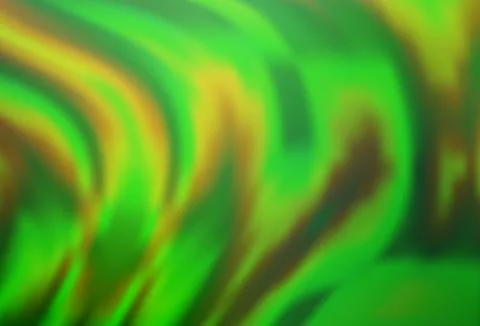 Light Green vector pattern with bubble shapes. Stock Illustration