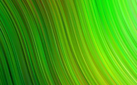 Light Green vector pattern with bubble shapes. Stock Illustration