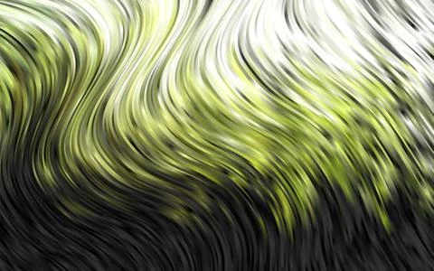 Light Green vector pattern with bubble shapes. Stock Illustration