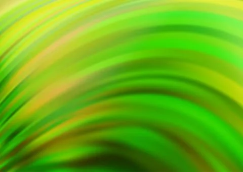 Light Green vector pattern with bubble shapes. イラスト素材