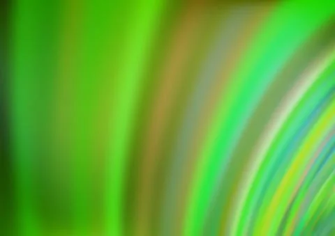 Light Green vector pattern with bubble shapes. 스톡 일러스트