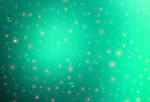 Light Green vector pattern in Christmas style. Stock Illustration