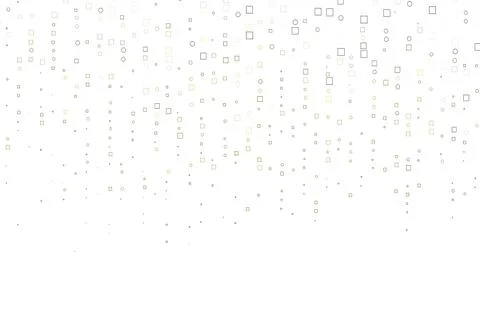 Light Green vector pattern with crystals, rectangles. Illustrazione stock