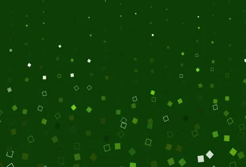 Light Green vector pattern with crystals, rectangles. Illustrazione stock