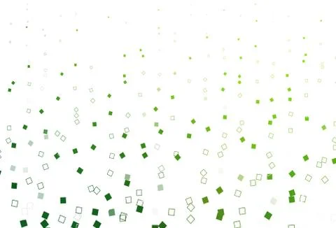 Light Green vector pattern with crystals, rectangles. Stock Illustration