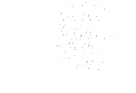 Light green vector pattern with gender elements. Stock Illustration