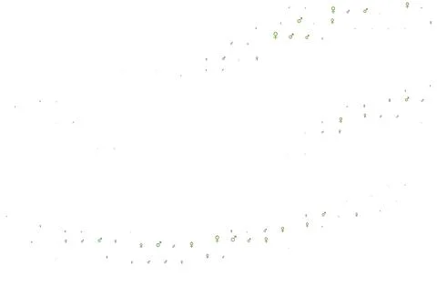 Light green vector pattern with gender elements. Stock Illustration