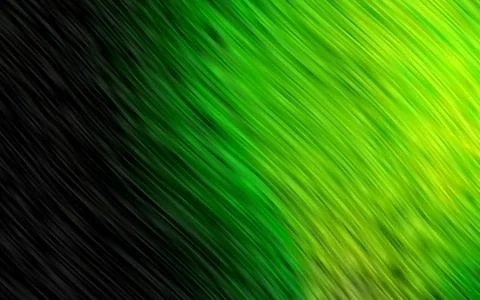 Light Green vector pattern with liquid shapes. Illustrazione stock