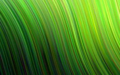 Light Green vector pattern with liquid shapes. 스톡 일러스트