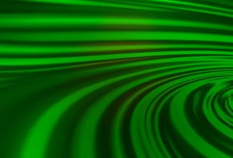 Light Green vector pattern with liquid shapes. 스톡 일러스트