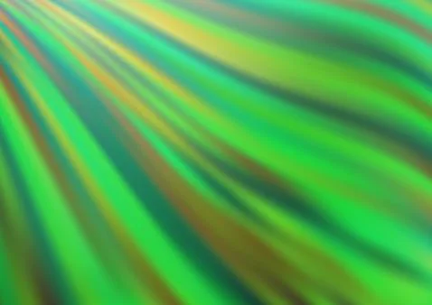 Light Green vector pattern with liquid shapes. Illustrazione stock