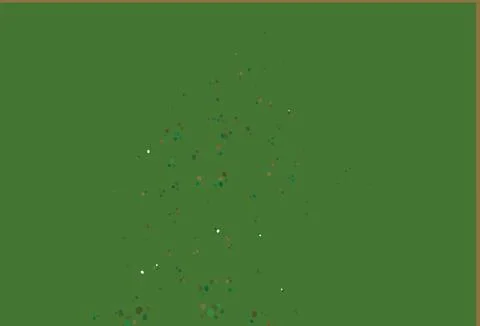 Light Green vector pattern with liquid shapes. 스톡 일러스트