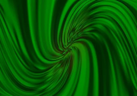 Light Green vector pattern with liquid shapes. Illustrazione stock