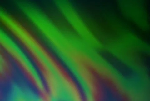 Light Green vector pattern with liquid shapes. 스톡 일러스트