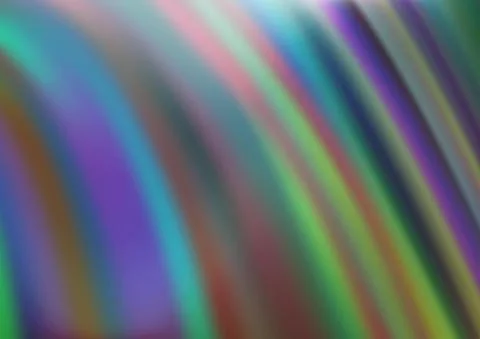 Light Green vector pattern with liquid shapes. Illustrazione stock