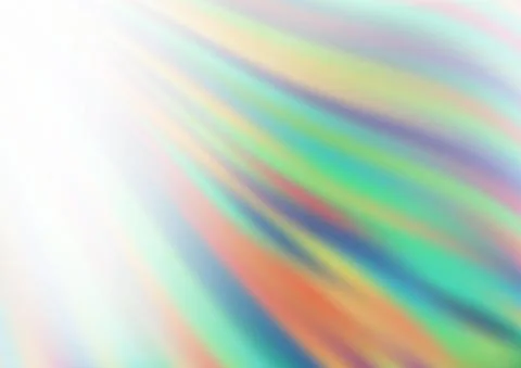 Light Green vector pattern with liquid shapes. Stock Illustration