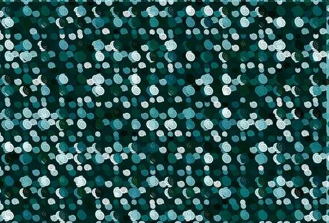 Light Green vector pattern with liquid shapes. Stock Illustration