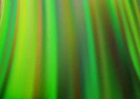 Light Green vector pattern with liquid shapes. Stock Illustration