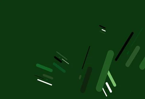 Light Green vector pattern with narrow lines. Stock Illustration