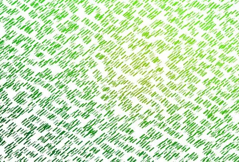 Light Green vector pattern with narrow lines. Stock Illustration
